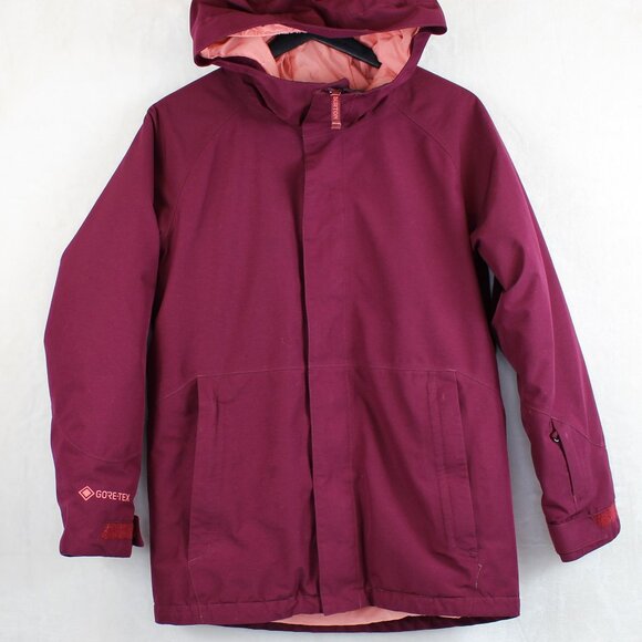 Burton Snowboard Pink Jacket Coat Women (L) - Picture 1 of 11